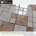 Ebro Ceramic hotsale smooth surface stone mosaic kitchen bathroom tiles mosaic floor 300x300mm
